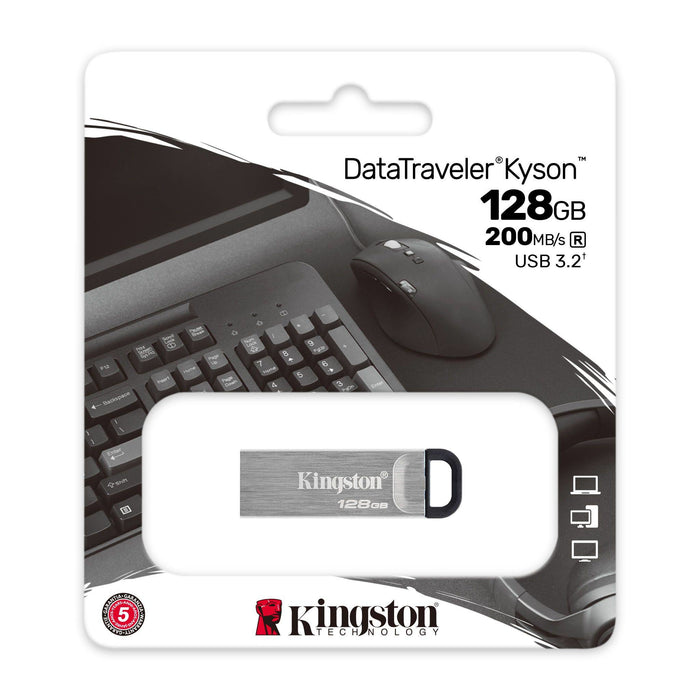 128GB USB 3.2 Gen 1 DataTraveler Kyson Canada Retail