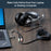Headset adapter for headsets with separate headphone / microphone plugs - 3.5mm 4 position to 2x 3 position 3.5mm M/F