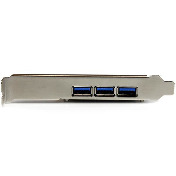 4 Port PCI Express PCIe SuperSpeed USB 3.0 Controller Card w/ SATA Power, 3 External and 1 Internal Port -- 2 Year StarTech Warranty