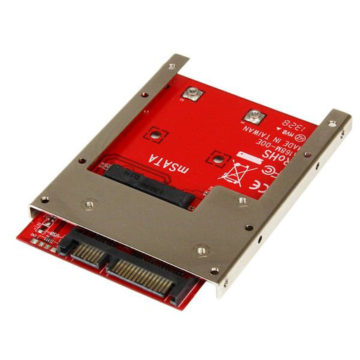 mSATA SSD to 2.5in SATA Adapter Converter -- 2 Year StarTech Warranty