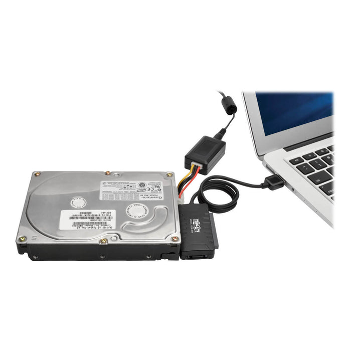 Tripp Lite USB 3.0 SuperSpeed to SATA/IDE Adapter with Built-In USB Cable
