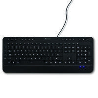 Verbatim Illuminated Wired USB Keyboard (QWERTY) -- 1 Year Verbatim Limited Warranty