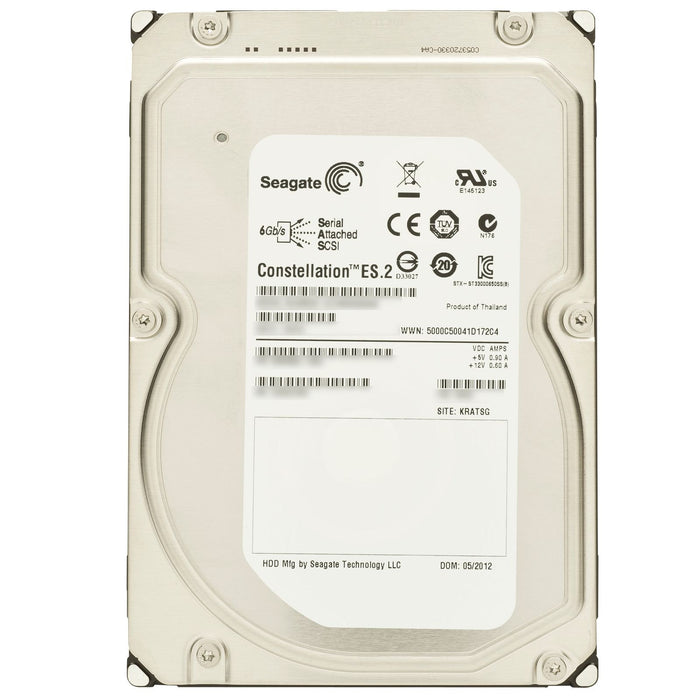Seagate Constellation ES.2 SEAGATE ST33000650SS 3TB / 3000GB 7.2K 6.0Gbps Serial SCSI / SAS Hard Drive - Brand New --  1 YEAR WARANTY