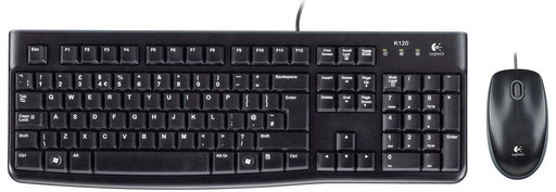 LOGITECH MK120 WIRED KEYBOARD & MOUSE