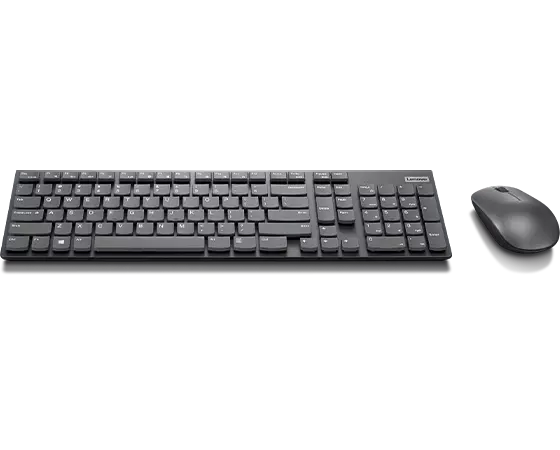 Lenovo Select Wireless Modern Keyboard and Mouse Combo, Storm Gray Colour)