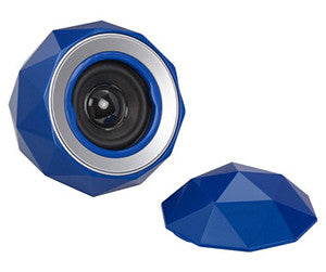 Lyrix PowerBall Bluetooth 3.0, 3 Watt  speaker BLUE -- 30 Day TTE.CA Warranty