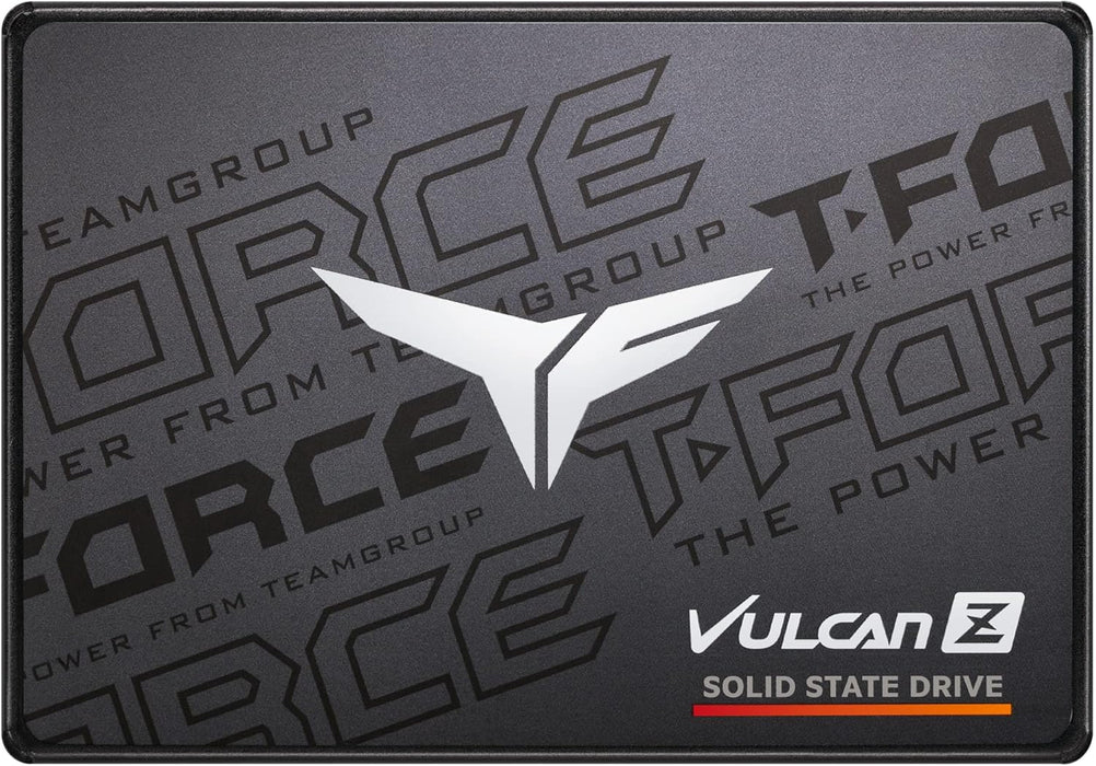 TEAMGROUP T-Force Vulcan Z 512GB SLC Cache 3D NAND TLC 2.5 Inch SATA III Internal Solid State Drive SSD (R/W Speed up to 540/470 MB/s)  -- TEAMGROUP Warranty