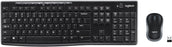 Logitech MK270 Wireless Keyboard and Mouse Combo for Windows, 2.4 GHz Wireless, Compact Mouse, 8 Multimedia and Shortcut Keys, Long Battery Life, for PC, Laptop -- Logitech Warranty