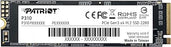 Patriot P310 480GB Internal SSD - NVMe PCIe M.2 Gen3 x 4 - Low-Power Consumption Solid State Drive -- Patriot Warranty