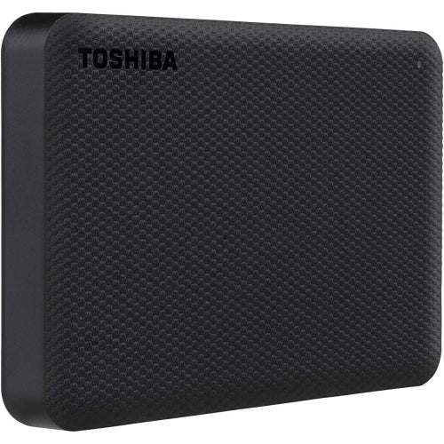 Toshiba CANVIO Advance Portable External Hard Drive, USB 3.0 backward compatible to USB 2.0, 2 TB, Black Colour, 2-Year Standard TOSHIBA Limited Warranty