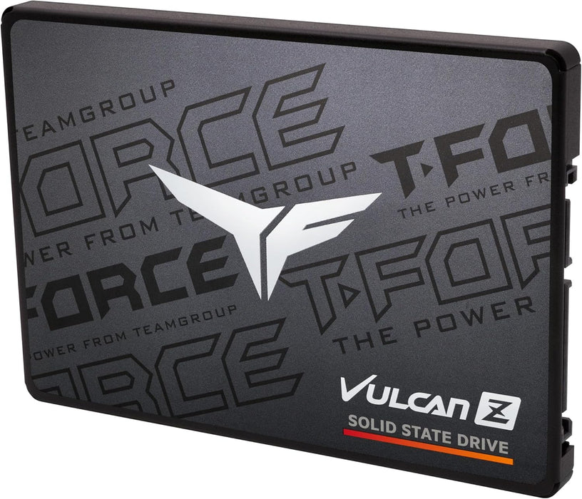 TEAMGROUP T-Force Vulcan Z 512GB SLC Cache 3D NAND TLC 2.5 Inch SATA III Internal Solid State Drive SSD (R/W Speed up to 540/470 MB/s)  -- TEAMGROUP Warranty