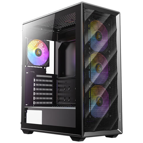 Antec AX85 ARGB Mid-Tower Gaming Case, ATX, M-ATX, ITX -- 1 Year Antec Warranty