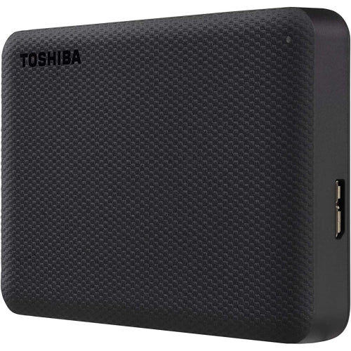 Toshiba CANVIO Advance Portable External Hard Drive, USB 3.0 backward compatible to USB 2.0, 4 TB, Black Colour, 2-Year Standard TOSHIBA Limited Warranty