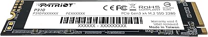Patriot P310 480GB Internal SSD - NVMe PCIe M.2 Gen3 x 4 - Low-Power Consumption Solid State Drive -- Patriot Warranty
