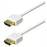 3 ft. Ultra-Slim High-Speed HDMI v1.4 Cable with Ethernet - White Colour -