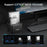 External Hard Drive Docking Station, Hard Drive Dock for 2.5 and 3.5 inch SATA HDD SSD, HDD Docking Station with Dual Bay, USB 3.0 Hard Drive Reader, Support Offline Clone and UASP