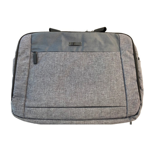 Gino Ferrari Laptop Bag 16In Classic Collection Acadian Shoulder Strap - Denim Grey