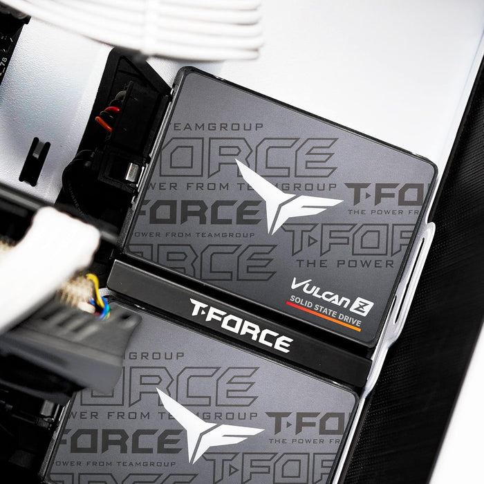 TEAMGROUP T-Force Vulcan Z 512GB SLC Cache 3D NAND TLC 2.5 Inch SATA III Internal Solid State Drive SSD (R/W Speed up to 540/470 MB/s)  -- TEAMGROUP Warranty