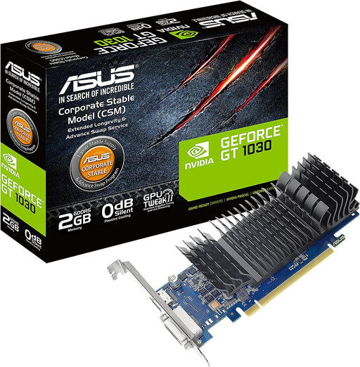ASUS GT1030 2GB CSM -  2GB GDDR5, NVIDIA GeForce GT 1030