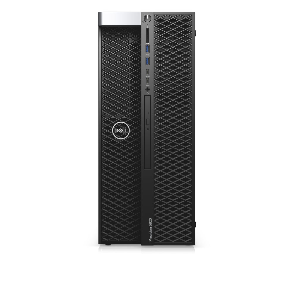 Dell Precision 5820 Tower, Intel Core i9-10th Gen, 64 GB DDR4 RAM, 1TB SSD, Nvidia P2200 Graphics with 4x DP Out, Windows 11 Pro -- 1 Year TTE.CA Hardware Warranty