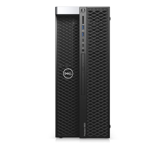 Dell Precision 5820 Tower, Intel Core i9-10th Gen, 64 GB DDR4 RAM, 1TB SSD, Nvidia P2200 Graphics with 4x DP Out, Windows 11 Pro -- 1 Year TTE.CA Hardware Warranty