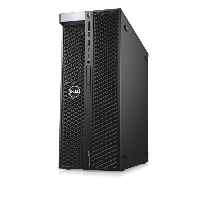 Dell Precision 5820 Tower, Intel Core i9-10th Gen, 64 GB DDR4 RAM, 1TB SSD, Nvidia P2200 Graphics with 4x DP Out, Windows 11 Pro -- 1 Year TTE.CA Hardware Warranty