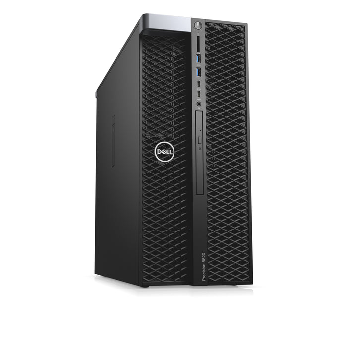 Dell Precision 5820 Tower, Intel Core i9-10th Gen, 64 GB DDR4 RAM, 1TB SSD, Nvidia P2200 Graphics with 4x DP Out, Windows 11 Pro -- 1 Year TTE.CA Hardware Warranty