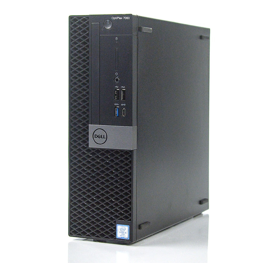 Dell Optiplex 7060 SFF Desktop, Intel Core-i5 8th Gen, 16GB RAM, 256GB SSD, Windows 10 Pro (Windows 11 Ready) -- 1 Year TTE.CA Hardware Warranty