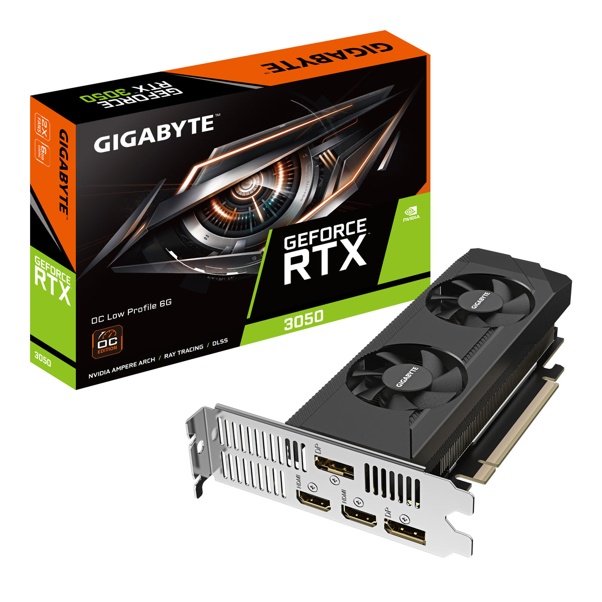 RTX3050 6GB (GIGABYTE製) GIGABYTE_GV-N3050OC-