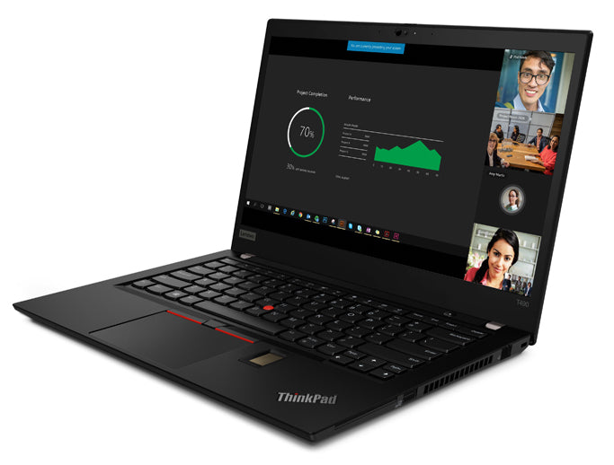 Lenovo T490 Notebook, Intel Core-i7 8th Gen, 16 GB DDR4 RAM, 256 GB SSD, 14.0" Wide Screen 1920x1080 Res, HDMI, SD Reader, Audio Combo Jack 3.5mm, Web Cam with Privacy Shutter, Windows 11 Pro -- 1 Year TTE.CA Hardware Warranty -- 30 Day Battery Warranty