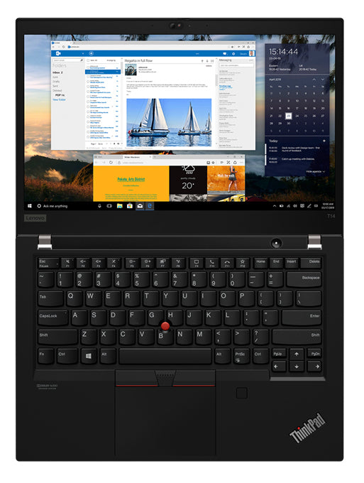 Lenovo ThinkPad T14 Gen 1 Notebook, AMD Ryzen 5 PRO 4650U, 16 GB DDR4 RAM, 256 GB SSD NVMe, WebCam HD720p, 14" FHD (1920x1080) IPS, 250nits, Anti-glare, Wi-Fi 6 11ax, HDMI, Windows 11 Pro -- 1 Year TTE.CA Hardware Warranty -- 30 Day Battery Warranty