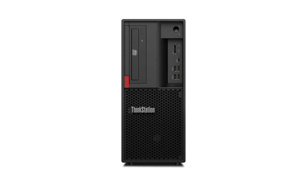 Lenovo P330 ThinkStation Tower, Intel Core i5-8th Gen, 16 GB DDR4 RAM, 256 GB NVMe M2 SSD, Gb-Ethernet, NVIDIA Quadro P400 Graphics, 6x USB3-A, 2x USB2-A, 1x USB3-C, SD Reader, TPM 2.0, Windows 11 Pro -- 1 Year TTE.CA Hardware Warranty