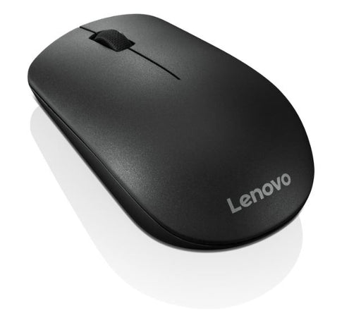 Lenovo 400 Wireless Mouse, Nano USB 2.4 GHz wireless, 1200 DPI resolution, Up to 8 million clicks for left and right buttons, left or right hand mouse, Lightweight 65g, Battery life up to 12 months (may vary based on usage) -- 1 Year Lenovo Warranty