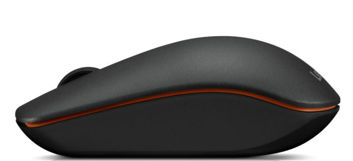Lenovo 400 Wireless Mouse, Nano USB 2.4 GHz wireless, 1200 DPI resolution, Up to 8 million clicks for left and right buttons, left or right hand mouse, Lightweight 65g, Battery life up to 12 months (may vary based on usage) -- 1 Year Lenovo Warranty