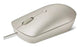 Lenovo 540 USB-C Wired Compact Mouse (Sand), Compact ambidextrous mouse, Red optical sensor, On-the-fly DPI switch (800 DPI, 1600 DPI, 2400 DPI), 4-button mouse (left click, right click, scroll click, DPI), 2-way scrolling (up, down), USB-C wired conne...
