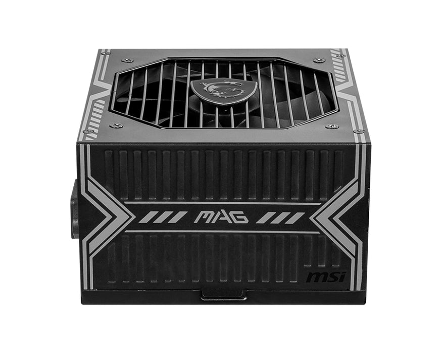 MSI MAG A750BN PCIE 5 Gaming Power Supply, Full Modular, 80 Plus Bronze Certified 750w - Compact Size- ATX PSU -- MSI Warranty