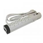 Steren Surge Protector - 8 Outlets, 6 ft. Cord