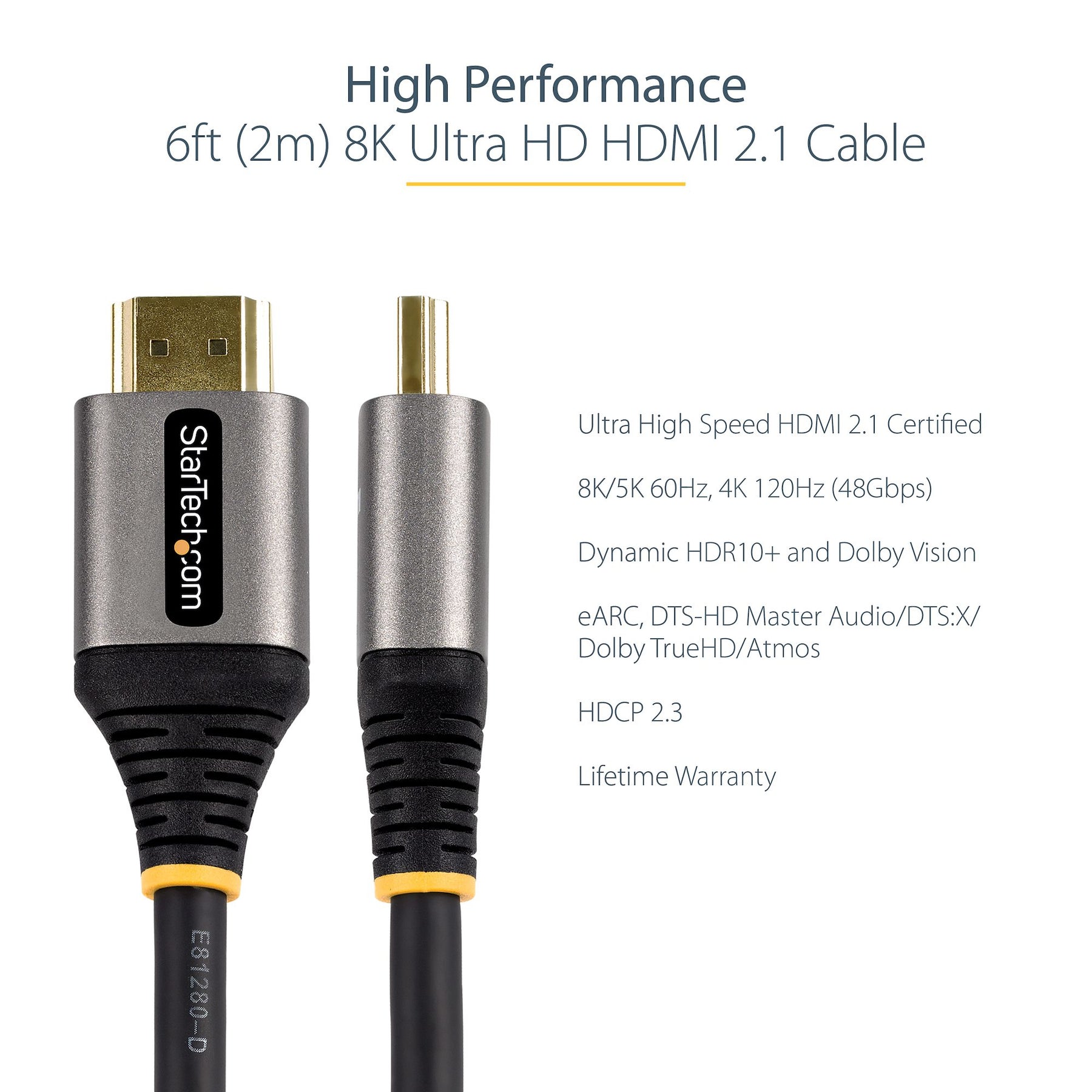 HDMI 2.0 Braided Cable HDMI male - HDMI male 10m (Premium