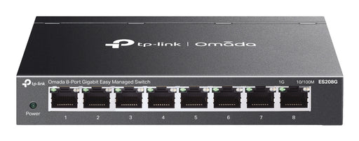TP-LINK OMADA 8-PORT GIGABIT EASY MANAGED SWITCH PORT: 8 GIGABIT RJ45 PORTS SPEC: DESKTOP STEEL CASE AND FANLESS FEATURE: CENTRALIZED MANAGEMENT BY OMADA SDN CONTROLLER -- TP-LINK 3 YEAR WARRANTY