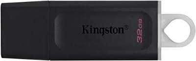 Kingston 32GB USB3.2 Gen 1 DataTraveler Exodia (Black + White Colour) (USB backwards compatible)