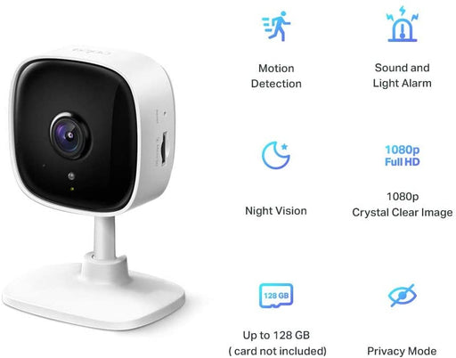 TP-Link Home Security Wi-Fi Camera. HD Video  Records in 1080p