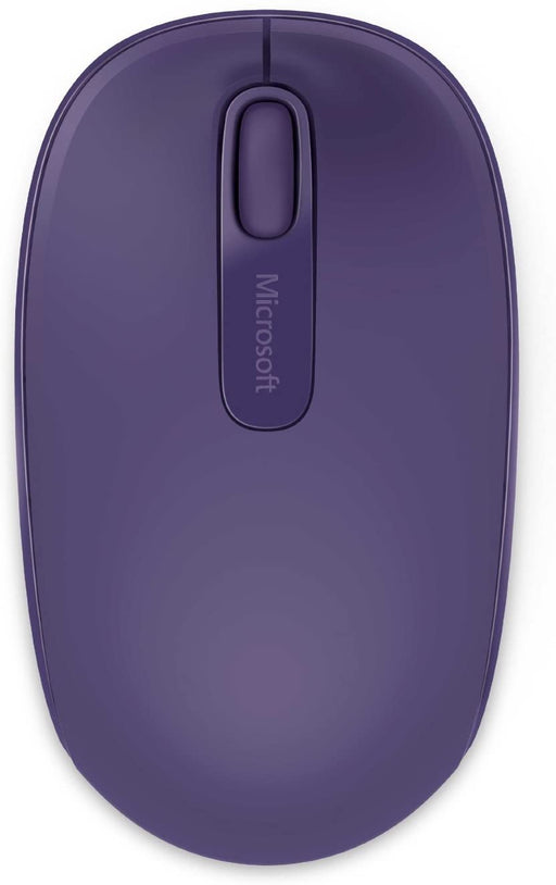 Microsoft Wireless Mobile Mouse 1850 - Purple (Retail Box) (U7Z-00042) 2.4GHz Wireless , Plug & Go , Nano Receiver