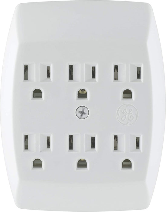 GE 6 Outlet Wall Tap with Nightlight