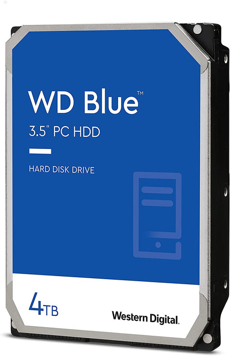 WD Blue 4TB 3.5" Desktop Hard Disk Drive - 5400 RPM SATA 6Gb/s 256MB Cache
