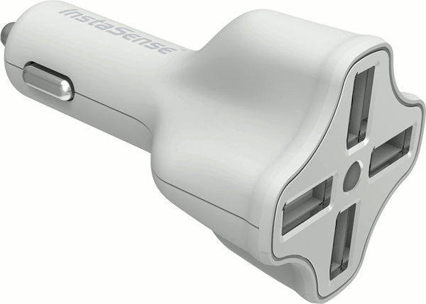 Digipower Car Charger 6.2amp InstaSense 4 Port USB Hub