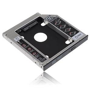 UniLink (TM) SATA 2nd HDD HD Hard Drive Caddy Case for 12.7mm Universal Laptop CD / DVD-ROM Optical Bay