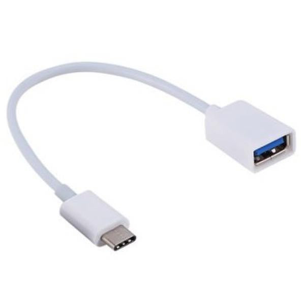 USB Type C "On-The-Go" Adapter - USB A Female to USB C Male - USB 3.0