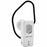 Bower Bluetooth Earpiece Mono with Mic (White Colour)