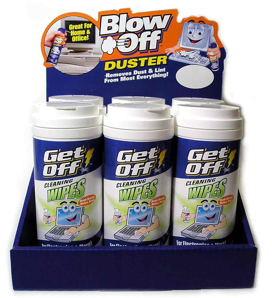 BLOW OFF CLEANING WIPES