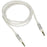 4' Premium 3.5mm Stereo Cable - White